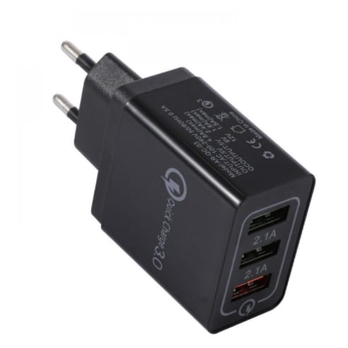 3 Port USB Charger 5.1A