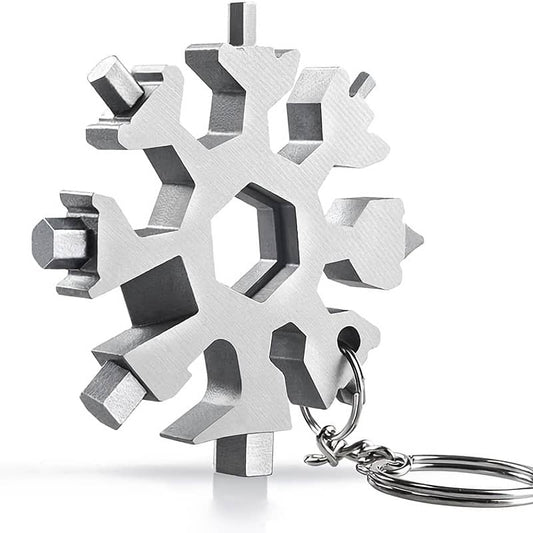 18 In 1 Snowflake Multitool, Christmas Stocking Stuffer,Unique Gifts For Men Women, Snowflake Multi-Tool,Screwdriver Christmas Gift