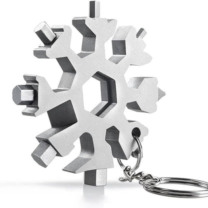 18 In 1 Snowflake Multitool, Christmas Stocking Stuffer,Unique Gifts For Men Women, Snowflake Multi-Tool,Screwdriver Christmas Gift