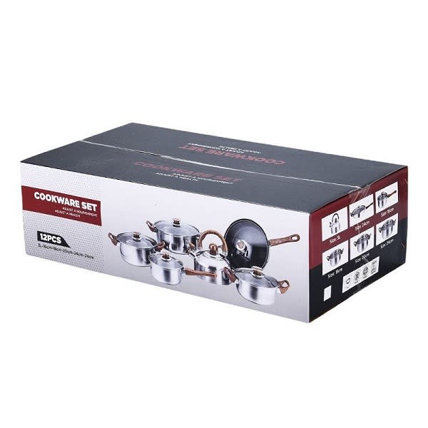 Stainless Steel Cookware Set 11 Piece