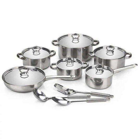 15 piece cooking tool pot set