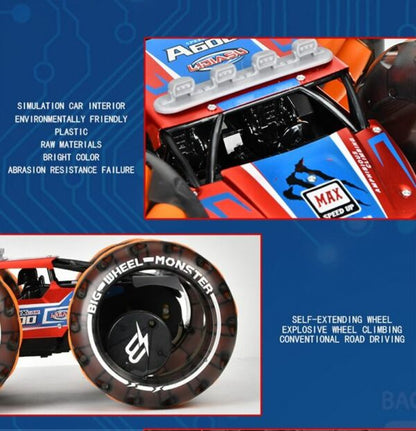 CV-A600 Giant Wheel High-Speed Climbing Alloy Off-Road Remote Control Car