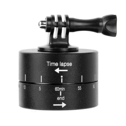 SE060 60min Delay Universal Panoramic Timing Pan/tilt 360-degree Rotation Gimbal for Camera Photography