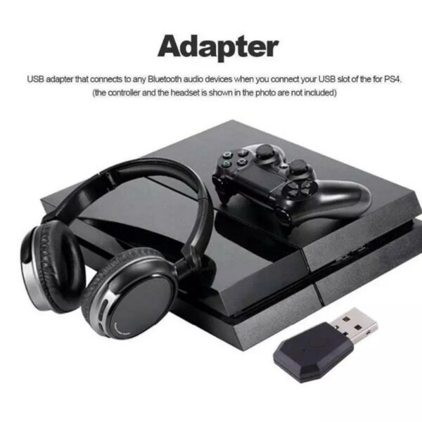 Wireless Bluetooth 4.0 Adapter Headphone USB Dongle For PS4 Gamepad