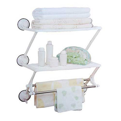 DOUBLE LAYERS DOUBLE ROD SHELF