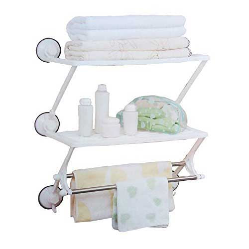 DOUBLE LAYERS DOUBLE ROD SHELF