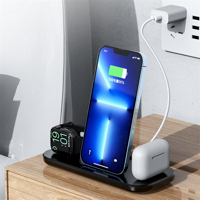 3-in-1 Foldable Wireless Charging Station