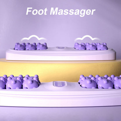Foot Massage Roller Feet Reflexology Body Stiffness Yoga Fitness Training Muscle Relaxation Massager