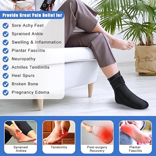 HOT COLD COMPRESS GEL SOCK