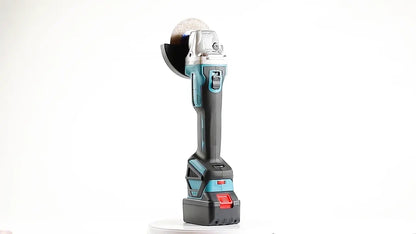 Brand Electric Tools 21V Li-ion Battery Operated Cordless Angle Grinder with Dual Battery Pack