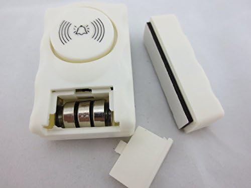 Magnet Alarm Fit for Door and Window - White