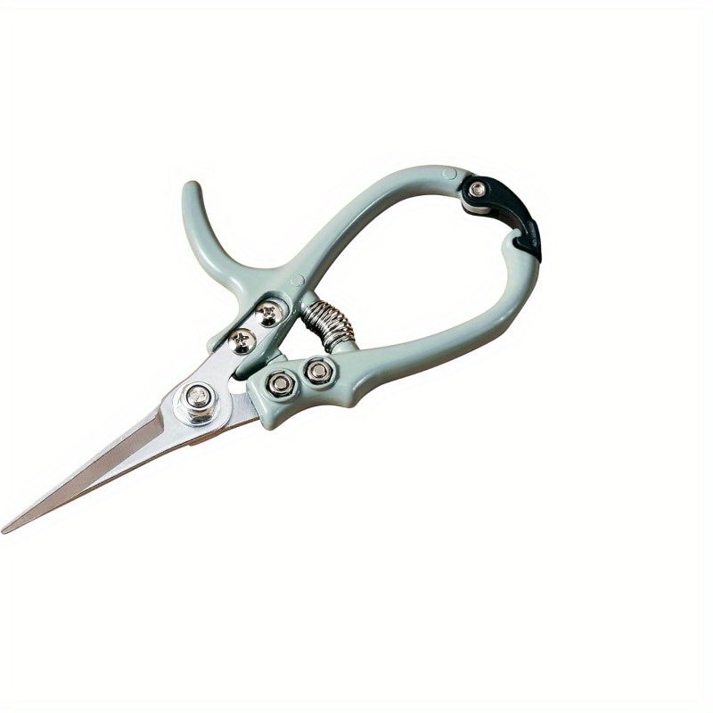 Modern Garden Scissors  Lightweight and Durable Pruning Shears with Ergonomic Grip  Stainless Steel Blades and Adjustable Fastening Mechanism for Efficient Plant Pruning  Garden Tool  Stylish Metal Finish  Sturdy Structure   Sleek Design  Modern