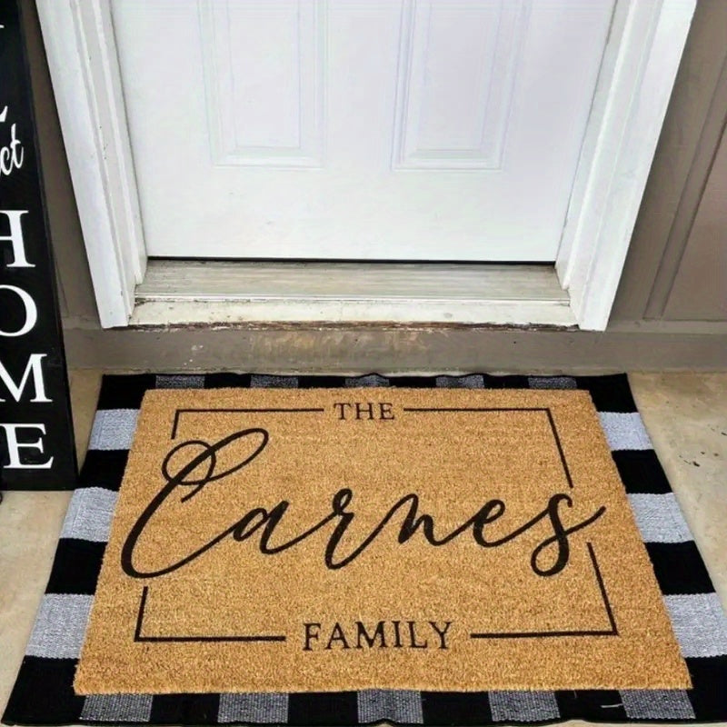 Customized Doormat Personalized Name/Text Wedding Anniversary Christmas Gift