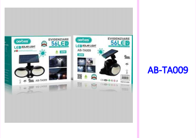 Aerbes Outdoor LED Waterproof  Solar Light 30W 1500Lm