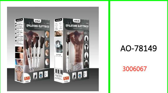 Aorlis 4 in 1 Grooming Trimmer  Kit