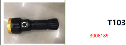 Waterproof Rechargeable Professional Flashlight
