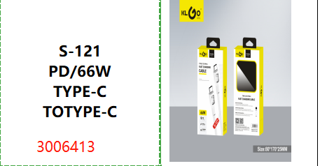 "S-121 PD/66W TYPE-C TOTYPE-C"