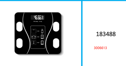 Wireless Rechargeable  Digital Bathroom Scale OKOK  Health App