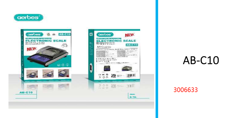 Aerbes 50g/0.001g Carat  Jewellery Scale