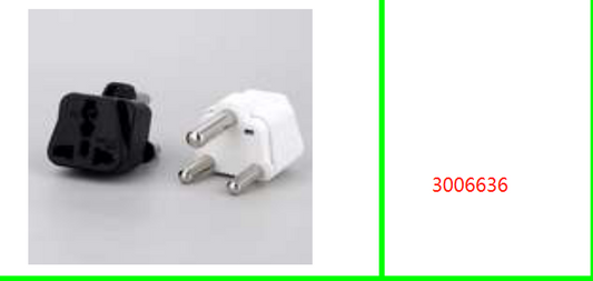 Plug Conversion Head SA to China 3 Pin
