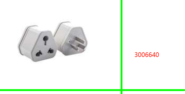 Plug Conversion Head China to SA 3 Pin