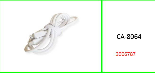 Treqa Type C to Lightning Pin 1M Cable