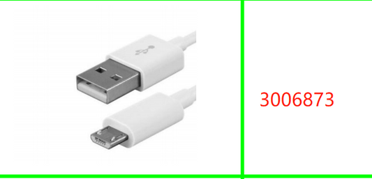 Micro USB Cable White