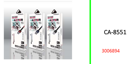 Treqa Micro USB Cable 1M