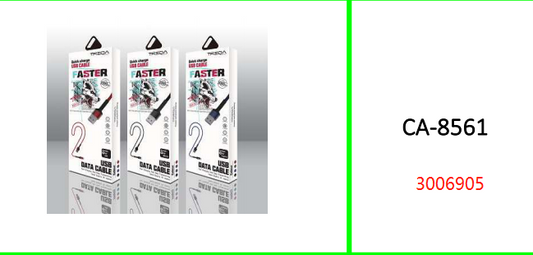 Treqa 3.1A Micro USB Cable 2M