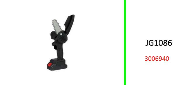 Electric Chainsaw With Two 24V  Lithium Battery 3000Mah