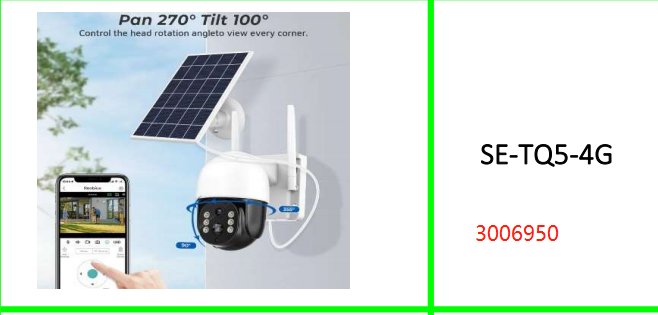 Solar Powered 4G Surveillance Camera  iCSee App