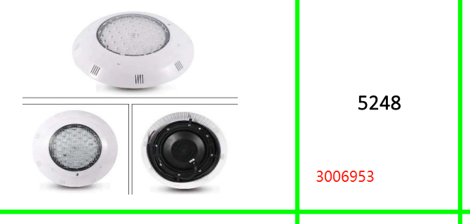 White Swimming Pool Light 29.5*7cm