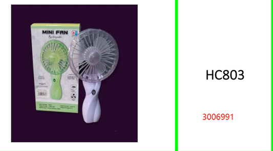 Mini Rechargeable Fan