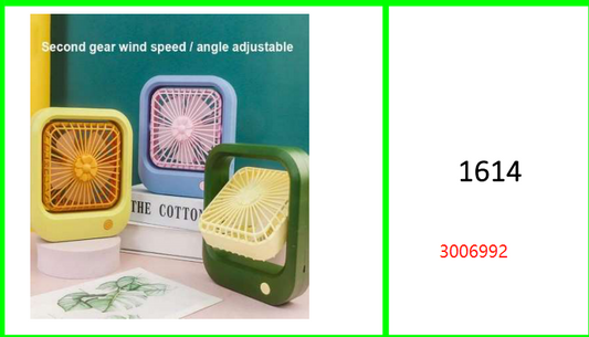 Rechargeable Portable Desktop  Fan