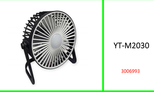USB Rechargeable Desk Fan