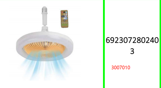 E27 Aromatherapy Fan LED Light