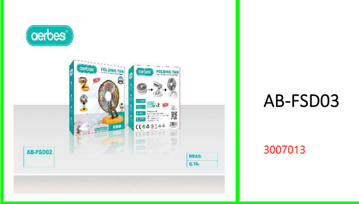 Aerbes 8" Mini Desktop Fan