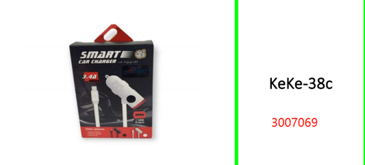 Smart 3,4A Car Charger