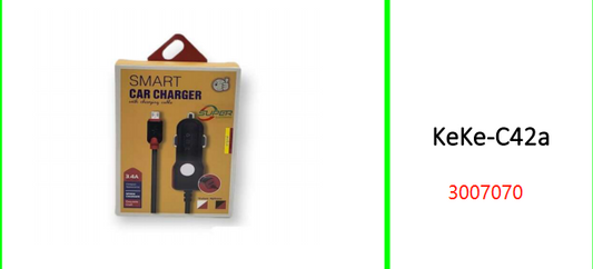 Smart 3,4A Car Charger