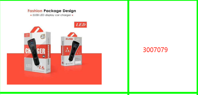 Led Display Car Charger Dual USB  Universal Mobile Phone Aluminum CarCharger