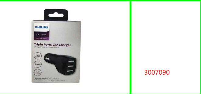 Philips Triple Port Car Charger