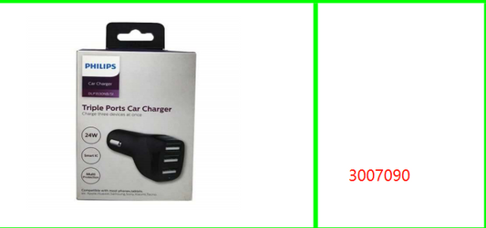 Philips Triple Port Car Charger