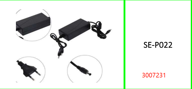 Power Adapter Supply For Laptop 24V  5A