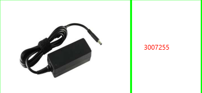 Laptop Charger Adapter 19.5V 3.34A  Small Pin for Dell