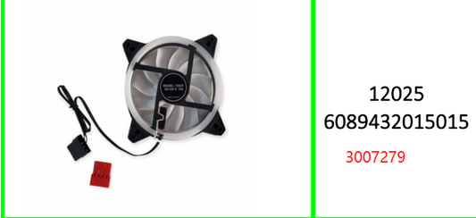 12V Double Loop Cooling Fan