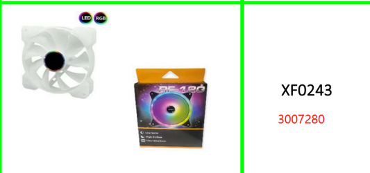 3pin 4pin Silent RGB LED Cooling Fan  for Computer Case