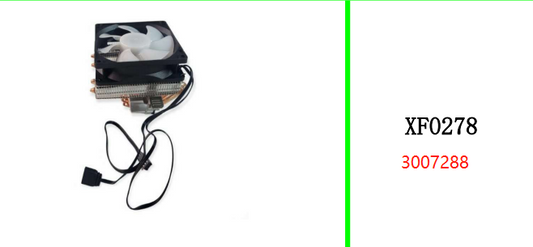 Computer Radiator 9-Turns External  Luminous Multicolor