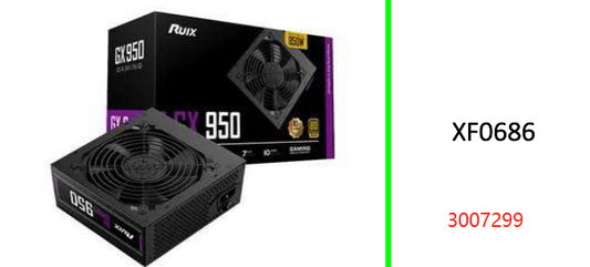 RUIX GX950 Gaming Power Supply  850W