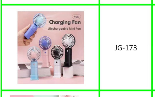 Rechargeable Mini fan With Base  Phone Holder