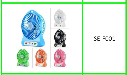 1200mah Rechargeable Mini Fan